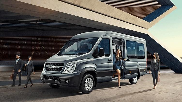Urbania 17 seater group tour vehicle